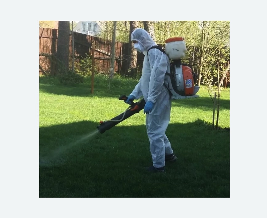 Обработка территории от клещей в Хвалынске